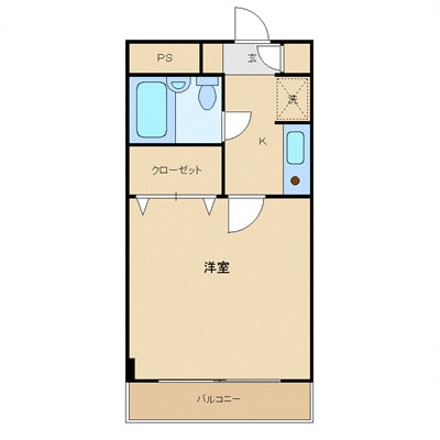 ラカータ川越の物件間取画像