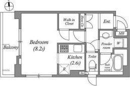蓮沼駅 徒歩8分 2階の物件間取画像