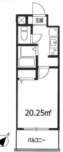 東神奈川駅 徒歩7分 4階の物件間取画像