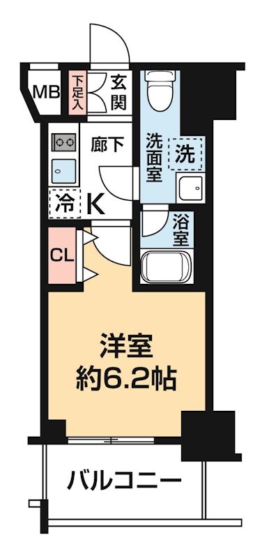 ガレリアレジデンス石川町の物件間取画像