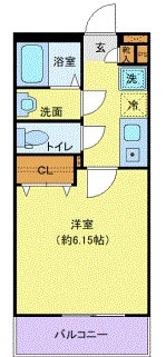 花月総持寺駅 徒歩4分 2階の物件間取画像