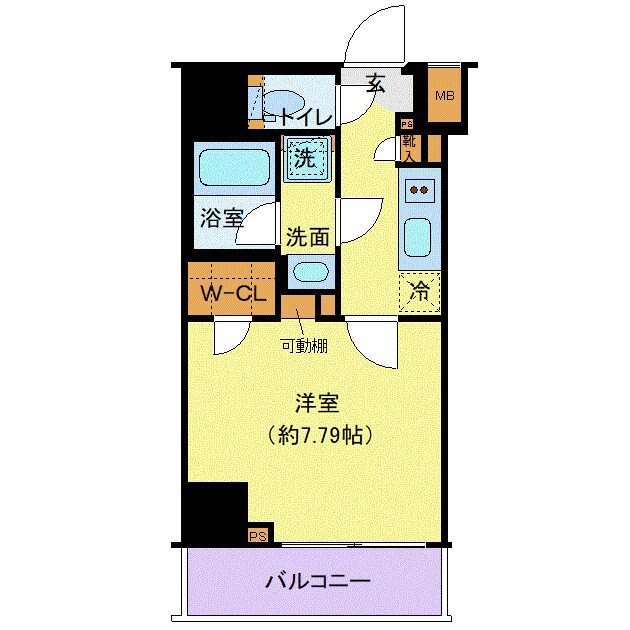 アルテシモ サグラの物件間取画像