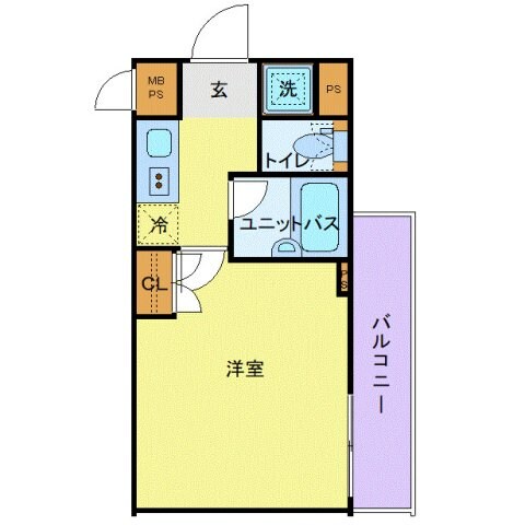 ルーブル豊玉伍番館の物件間取画像