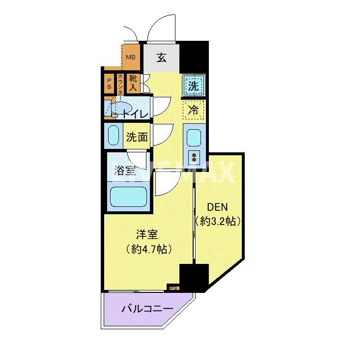 プレール・ドゥーク本所吾妻橋Ⅵの物件間取画像