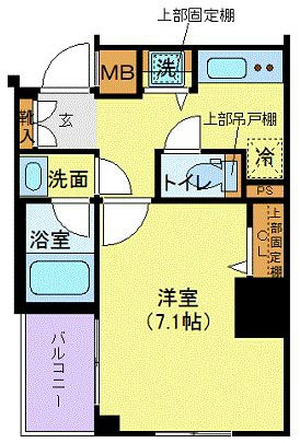 アイルイムーブル錦糸町の物件間取画像