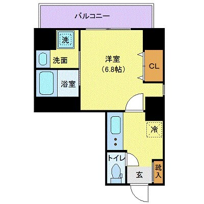 LASPACIO東陽町レジデンスの物件間取画像