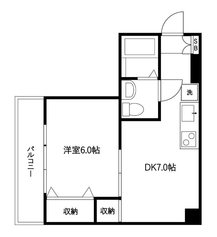 馬込駅 徒歩4分 3階の物件間取画像