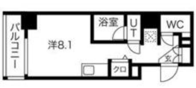 クラリッサ横浜ノワールの物件間取画像