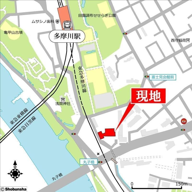 多摩川駅 徒歩3分 2階の物件内観写真