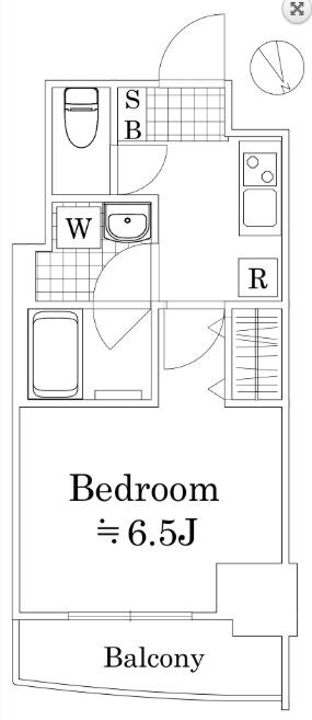 ラフィスタ横浜黄金町の物件間取画像