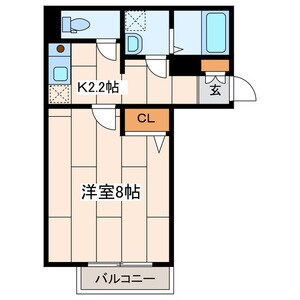 南太田駅 徒歩8分 1階の物件間取画像