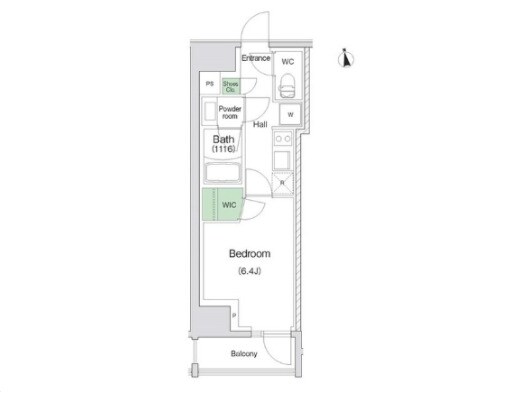 スタイリオ川崎の物件間取画像