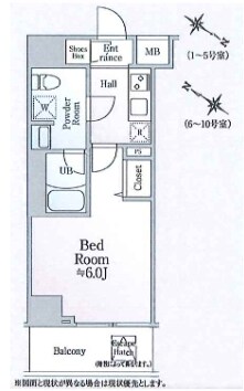 ＧＥＮＯＶＩＡ川崎Ⅱｓｋｙｇａｒｄｅｎの物件間取画像