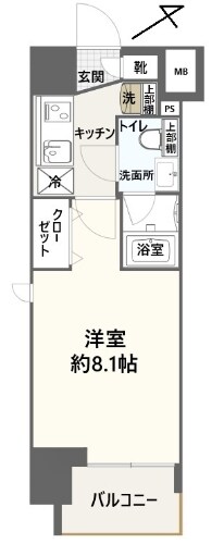 アイルヴァーチェ川崎の物件間取画像