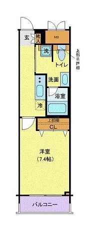 G-comfort　WEST新横浜の物件間取画像