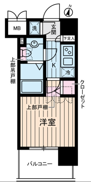 物件間取画像