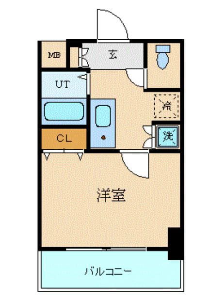 シンシア蒲田ステーションプラザの物件間取画像