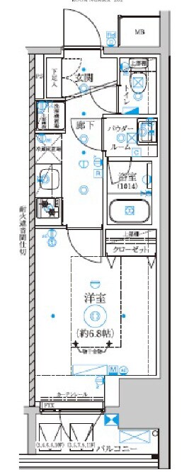 RELUXIA横濱鶴見Ⅲの物件間取画像