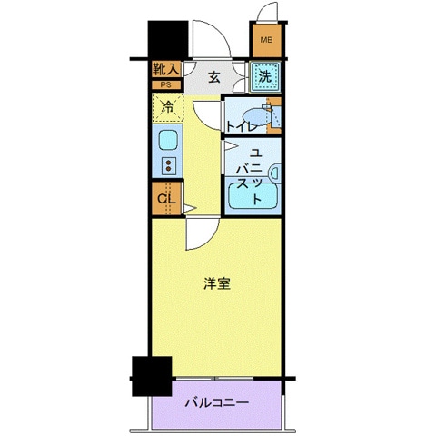 サンテミリオン飯田橋の物件間取画像