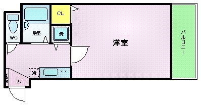 アムス東池袋の物件間取画像