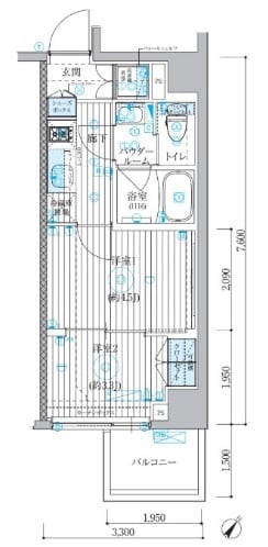 川崎駅 徒歩11分 1階の物件間取画像