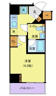 Log横浜鶴見の物件間取画像