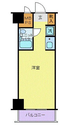 ルイシャトレ恵比寿の物件間取画像