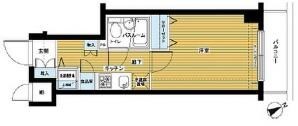 茅場町駅 徒歩5分 6階の物件間取画像