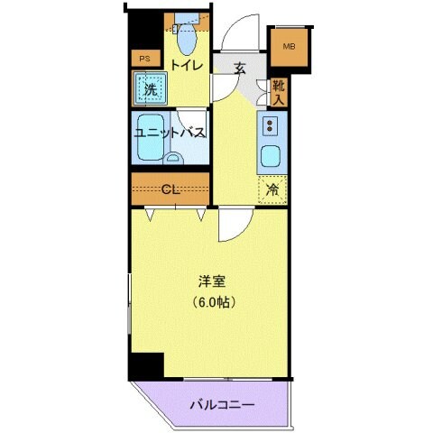 レイジオス渋谷初台の物件間取画像