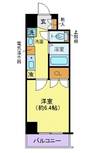 スパシエフィールドS新都心の物件間取画像