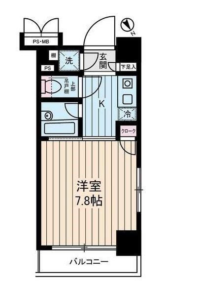 ヴェルステージ関内の物件間取画像