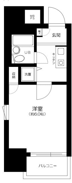 日神パレステージ関内の物件間取画像