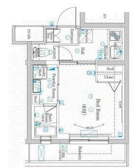 ラフィスタ元町Ⅰ（旧フットヒルズ元町）の物件間取画像