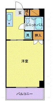 新前橋駅 徒歩3分 5階の物件間取画像