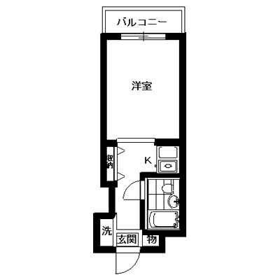 大和駅 徒歩5分 3階の物件間取画像