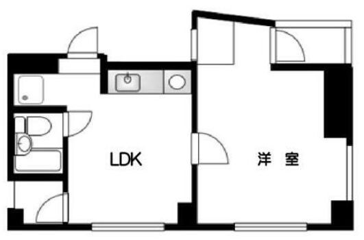 クリエール桜木町の物件間取画像