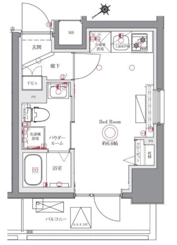 AZEST横濱吉野町の物件間取画像