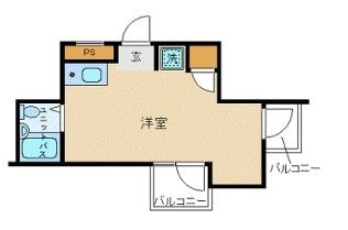 スカイコート大宮第2の物件間取画像