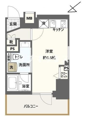 AZEST横濱吉野町の物件間取画像