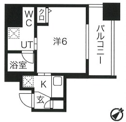 スパシエロッサ横浜吉野町の物件間取画像