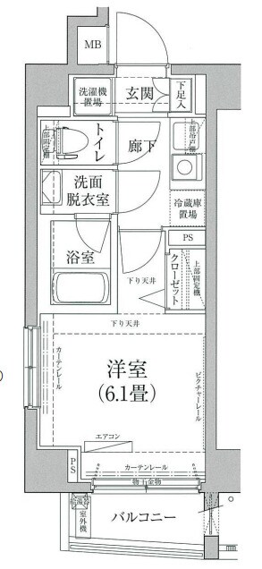 アイル横浜ノースの物件間取画像