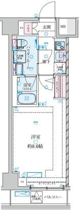 大師橋駅 徒歩7分 2階の物件間取画像