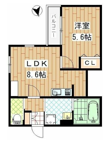 ルーチェの物件間取画像