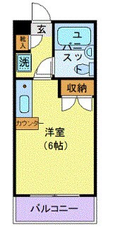 ルミエール馬渕の物件間取画像