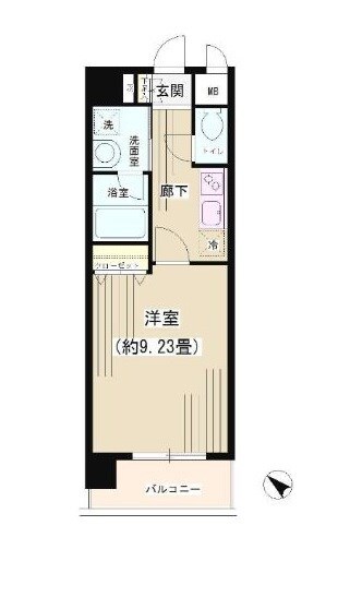 レジアス新横浜の物件間取画像