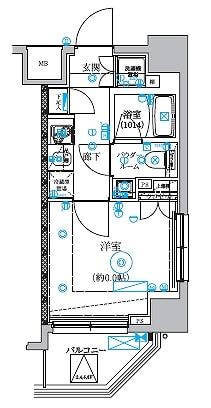 井土ケ谷駅 徒歩5分 8階の物件間取画像