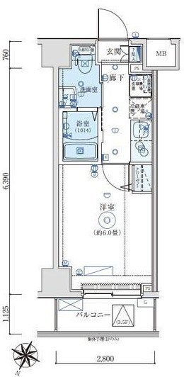 SS.Advance横濱阪東橋exの物件間取画像