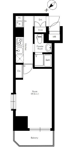 フェニックス横濱関内BAY　MARKSの物件間取画像