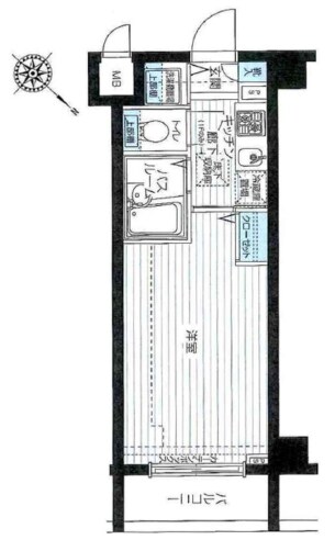 フェニックス新横濱エオールの物件間取画像