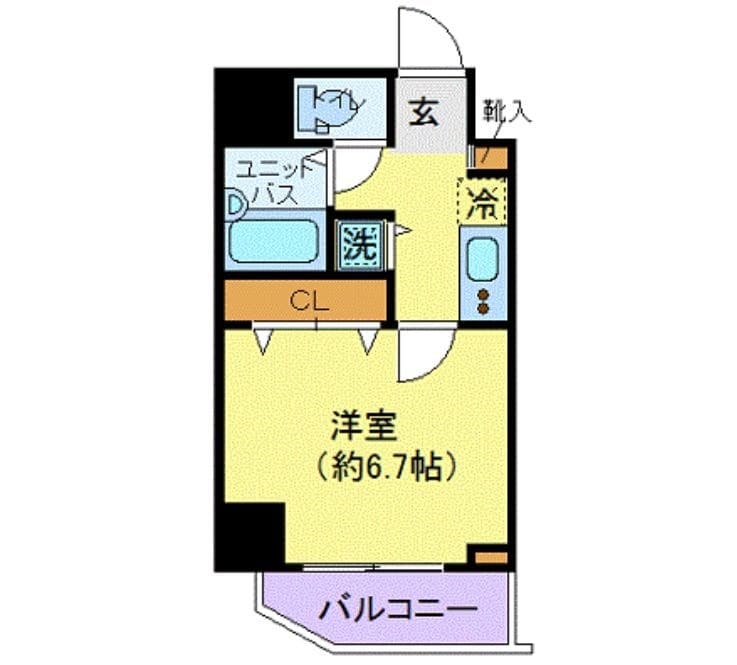 ラ・シード八王子の物件間取画像